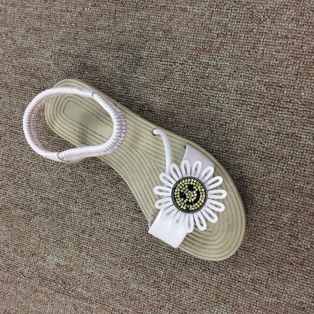 2020 Sandals new fairy style summer casual sandals for women buckle rubber low heel sexy sandals can be customized
