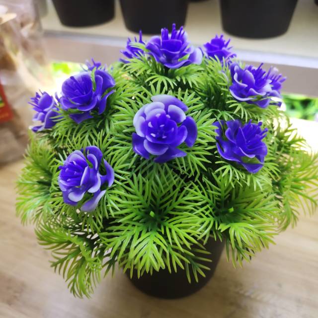 Artificial flower POTS, artificial plant bonsai, office desk ornaments, indoor ornaments