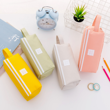 Bolsa de bolígrafo bolsa de bolígrafo portátil bolsa de lápiz de gran capacidad bolsa de papelería estudiantil bolsa de maquillaje bolsa de mano bolsa de tocador