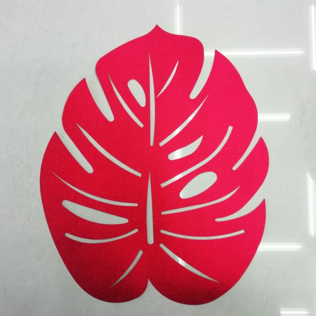 Leaf Placemat, Hollow Placemat, Turtle Back Placemat, Pvc Placemat, Environmentally Friendly Placemat