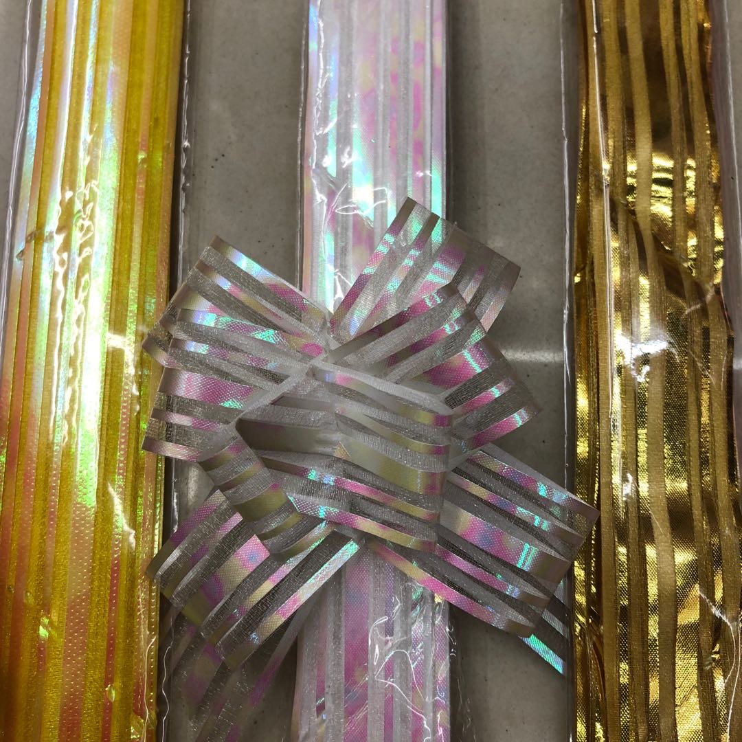 婚庆结婚用品拉花小号迷你款扎花抽花彩带彩条婚车门把手拉产品图