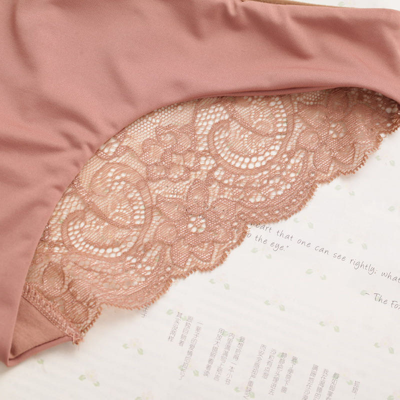 Women's Underwear Ice Silk Modal Cotton Triangle Breathable Shorts details Picture