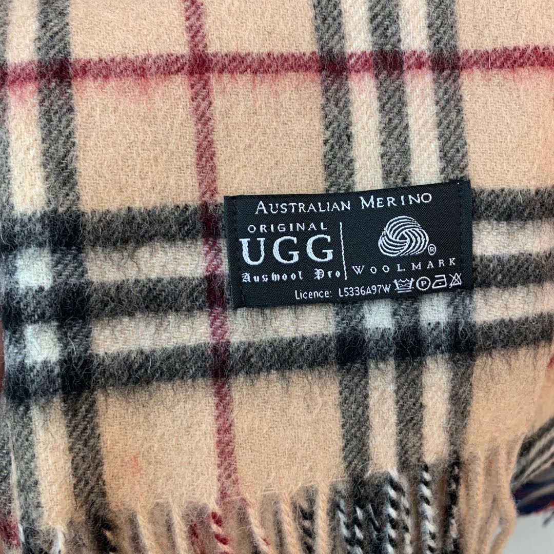 澳大利亚进口100%纯羊毛美丽奴羊绒围巾详情图3