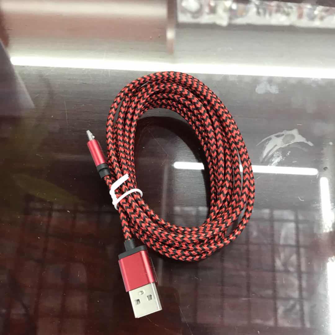 安卓数据线高速usb通用快充闪充适用小米华为酷派一加手机充电线加长单头