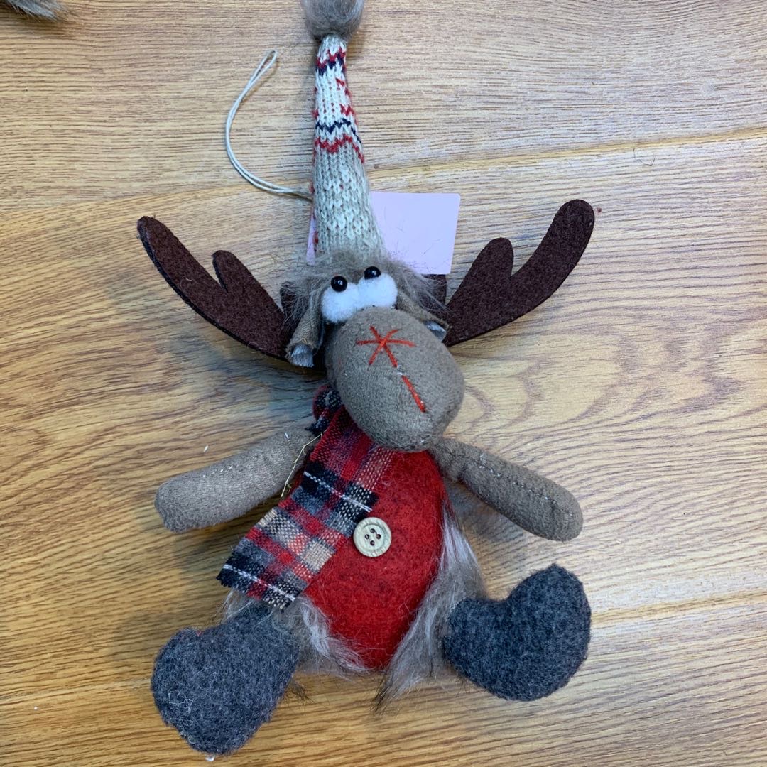 挂件圣诞挂件小鹿可爱饰品圣诞节庆用品产品图