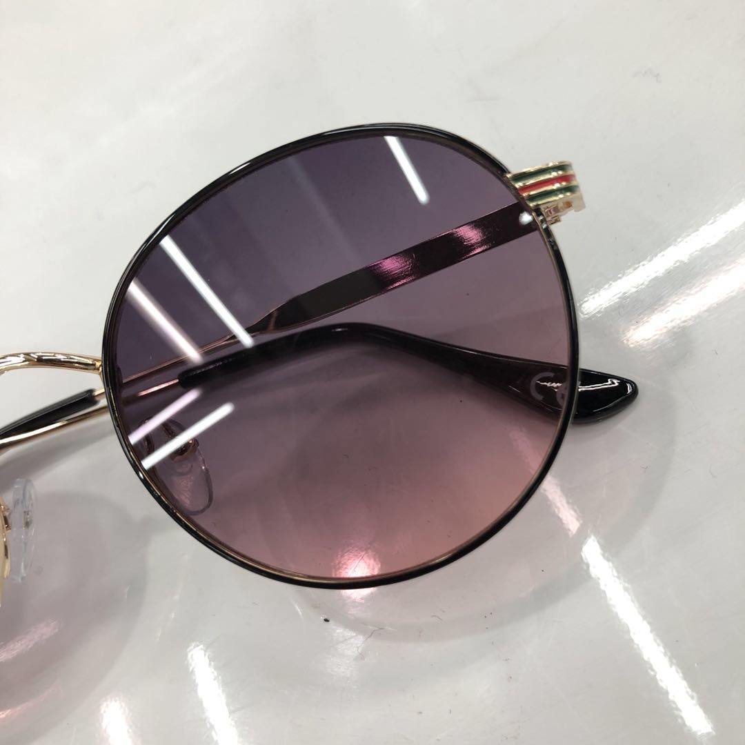 彩色墨镜女韩潮复古圆框镜偏光防紫外线潮流街拍镜细节图