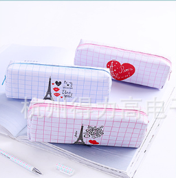 Jimi pen case, simple and pastoral small size, made of canvas details Picture