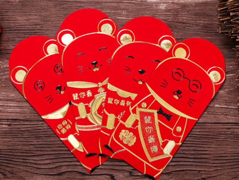 Paper red envelope gift packs, Spring Festival red envelope supplies, wedding supplies, birthday red envelopes