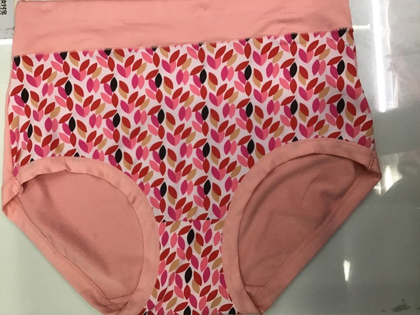 女士中高腰内裤女收腹提臀纯棉裆抗菌无痕性感大码韩版裤