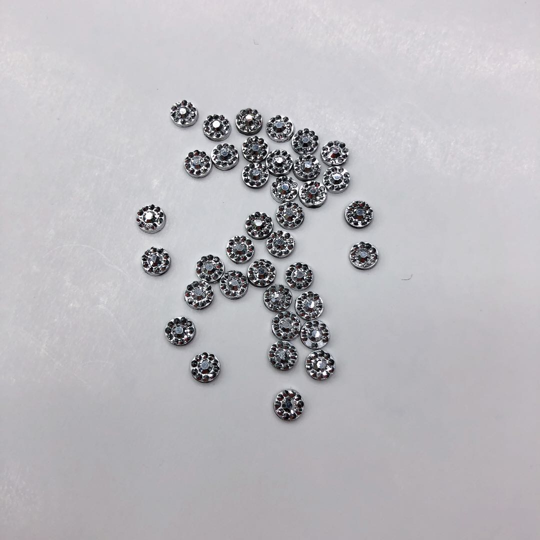 Plum Blossom Mine Silver Ss30 Resin Drill Environmentally Friendly Drill Nail Drill Diy Drill Specification drawing