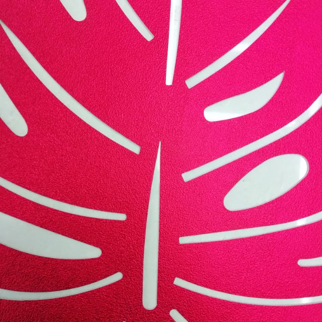 Leaf Placemat, Hollow Placemat, Turtle Back Placemat, Pvc Placemat, Environmentally Friendly Placemat details Picture