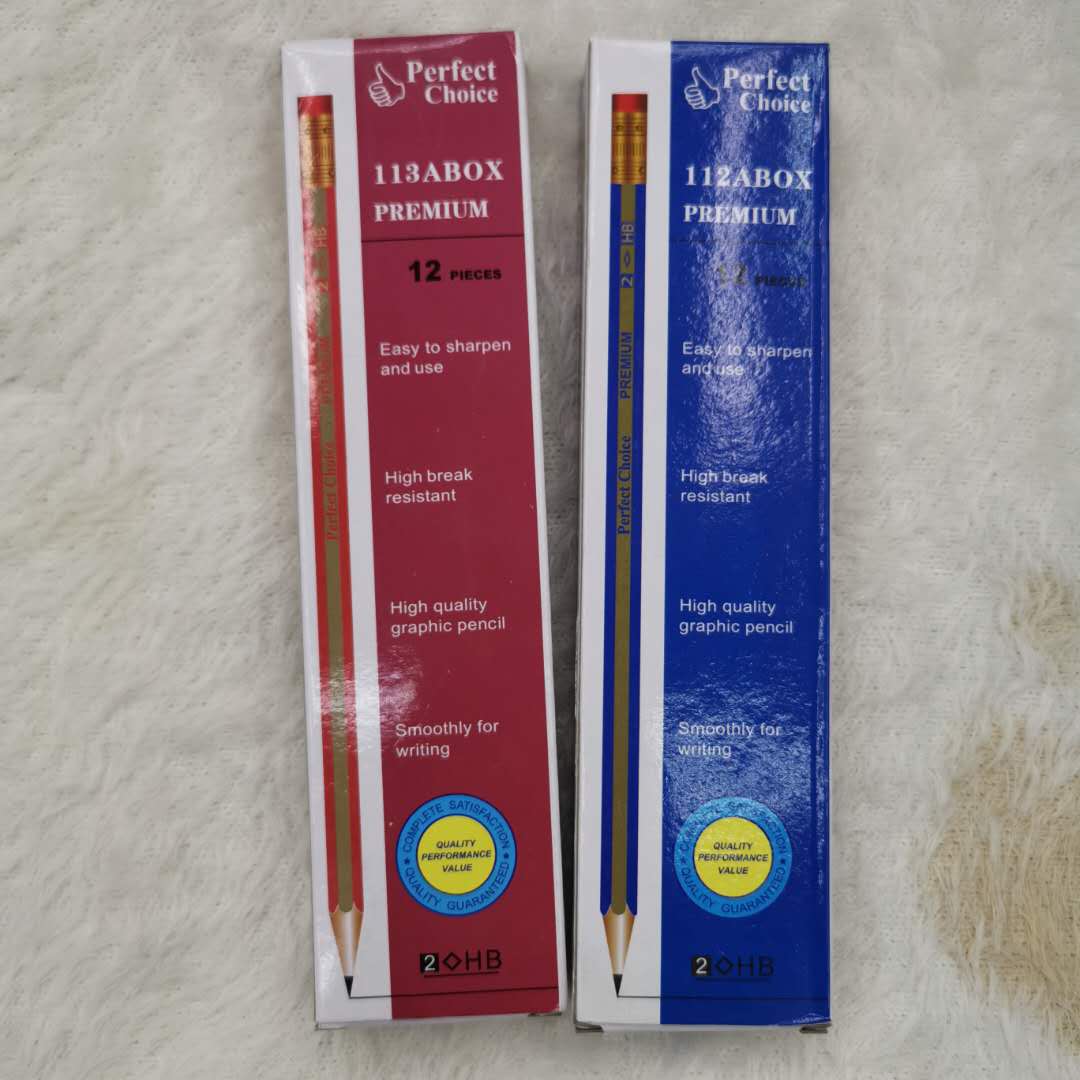 Red And Black Drawn Hb Pencil Water Soluble Color Lead Roller Curtain Set With Continuous Hex Bar