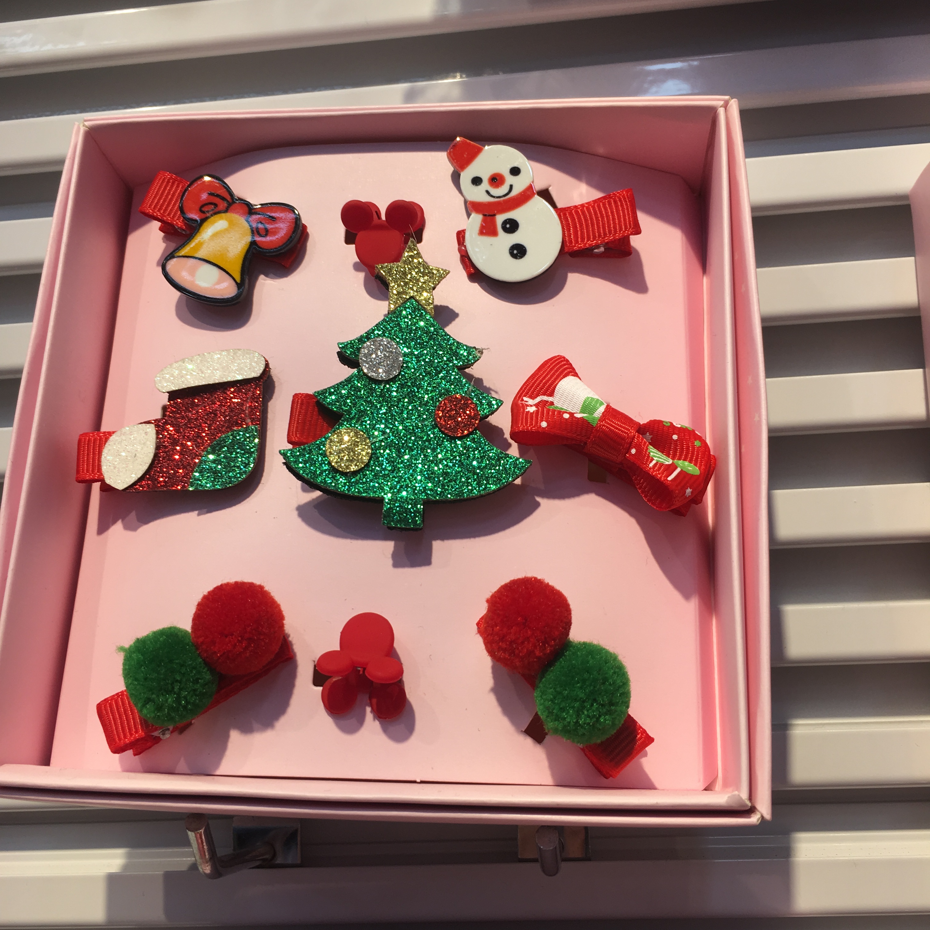 儿童发饰小女孩头饰女童发夹韩国皮筋头绳宝宝公主圣诞发卡夹子