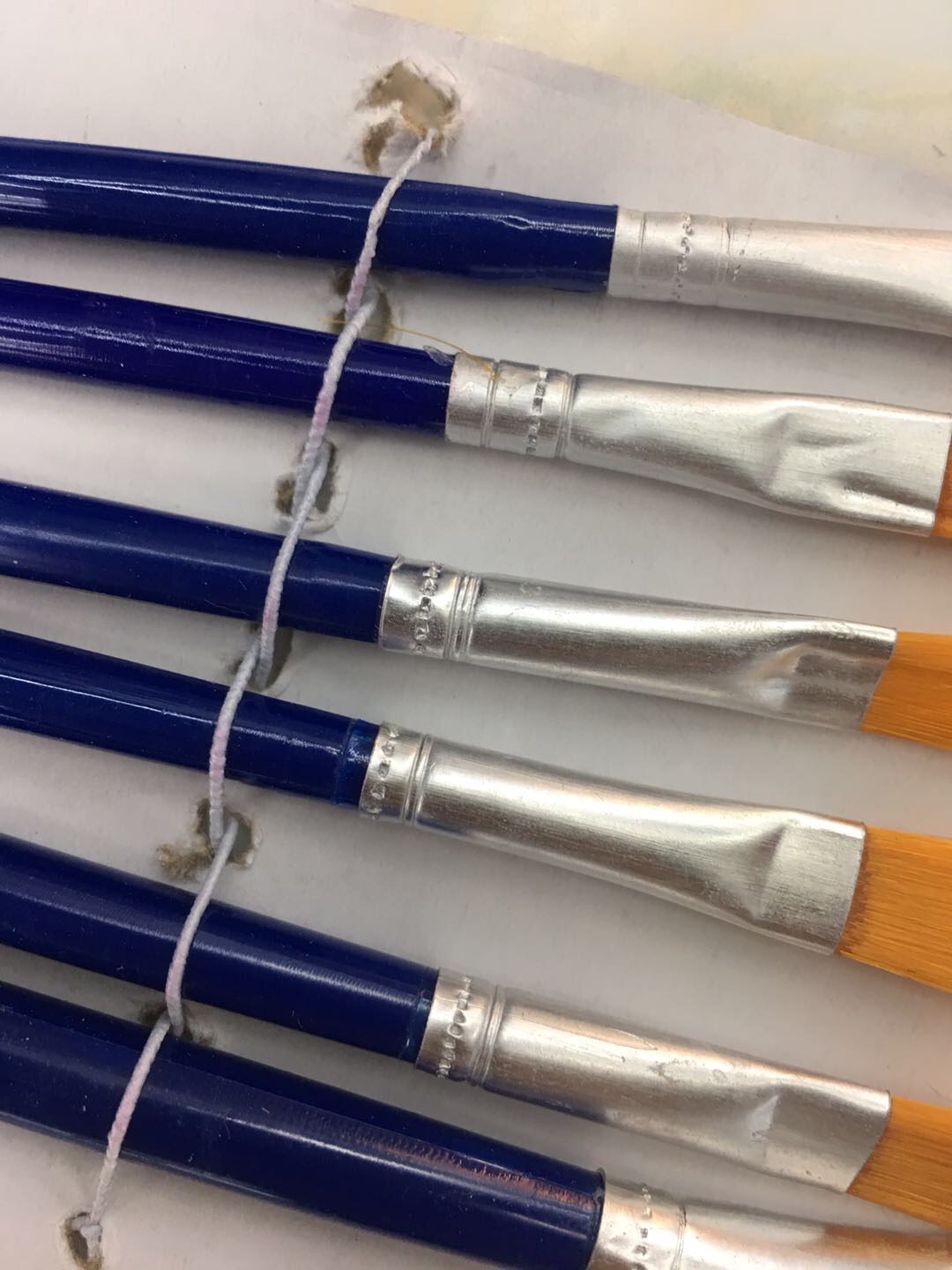 Yufan Pen Factory's Art, Calligraphy, Drawing, Office Culture 577-6 Painted Nylon brushes Specification drawing