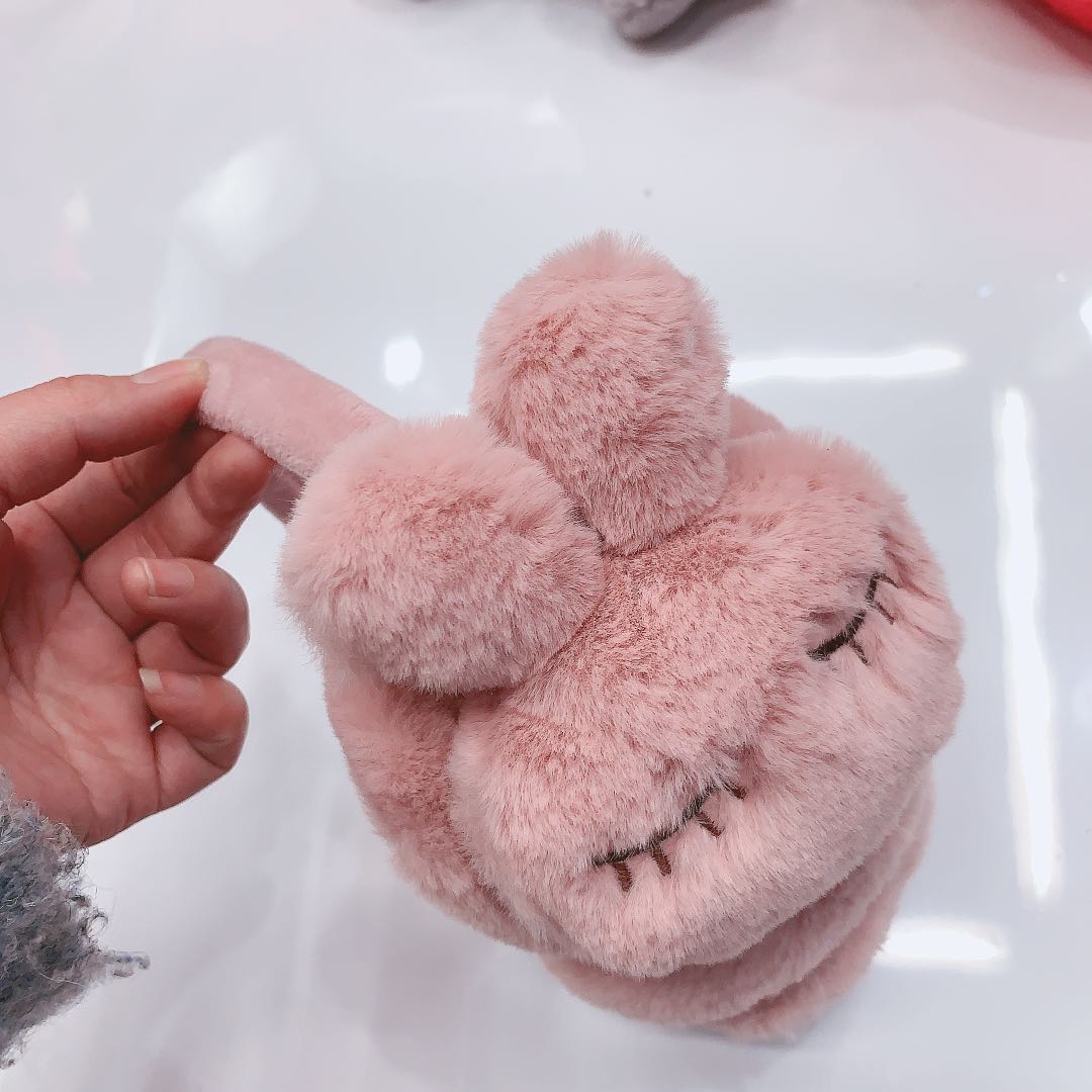 Children's ear masks, winter warmth for kids, ear protectors for boys and girls, ear coverings for infants, rabbits and babies, ear wraps, ear warming and ear covering details Picture