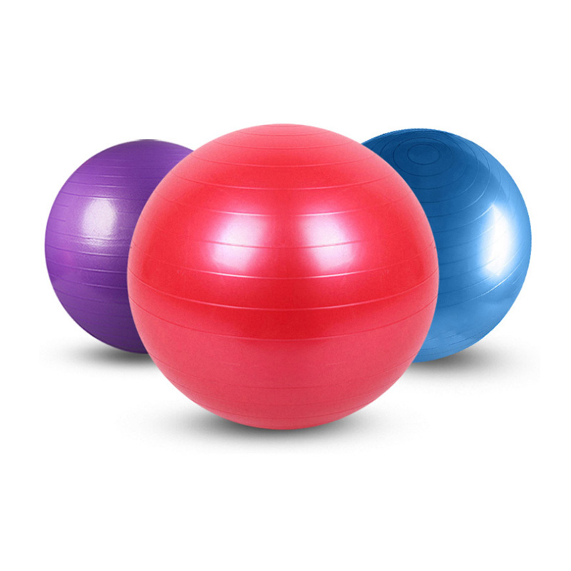 加厚65cm瑜伽光面普拉提球运动健身大龙球