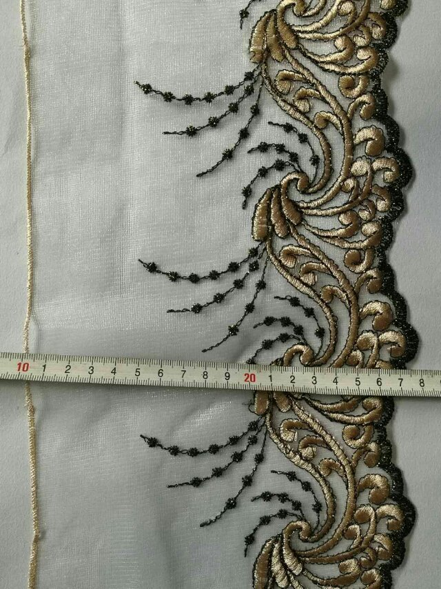 Embroidered lace clothing accessories, nylon lace home accessories, lace bestsellers Specification image