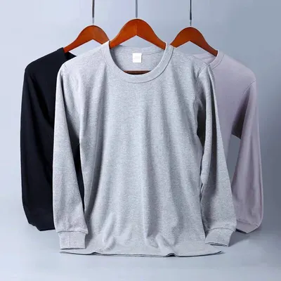 Men's Cotton Thermal Underwear All Cotton Thick Base Cotton Sweater