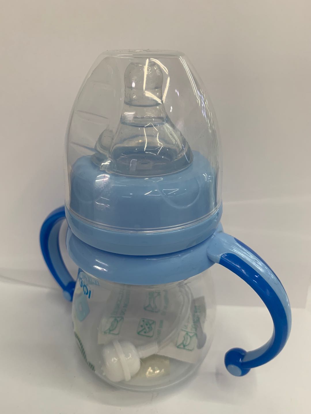 专业婴儿用品制造瓶口宽口防胀气新生儿硅胶奶瓶03图