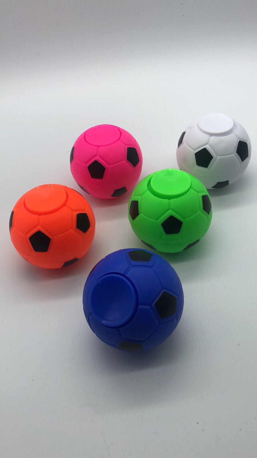 儿童玩具足球指尖脱离旋转时间久多色创意玩具图