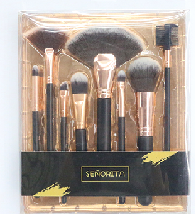 8-Brush Set Boxed Two-Color For General Makeup details Picture