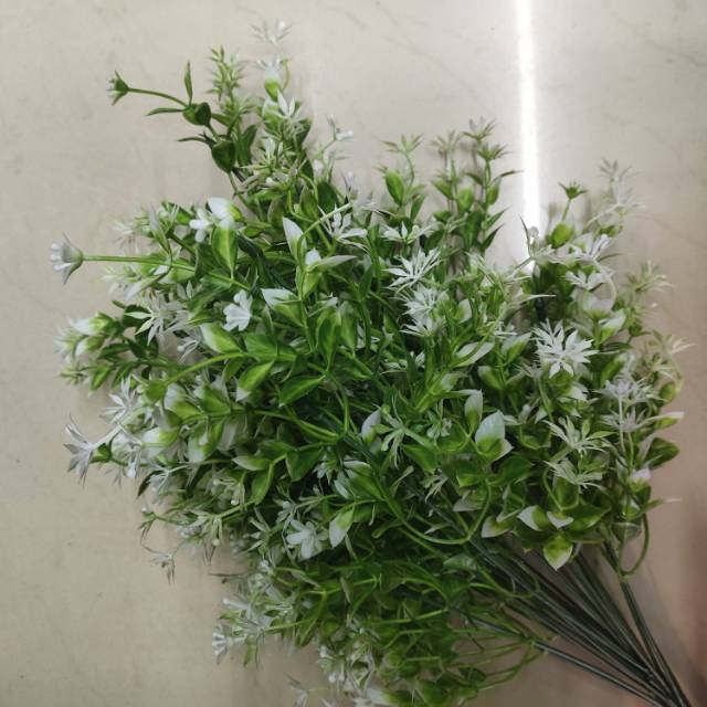 No. 123, available in white, green and yellow, with flower arrangement accessories and supplies, matching various artificial flowers, artificial plants, potted plants, indoor decorations, green plants, factory direct sales, wedding decoration, home decoration Specification image