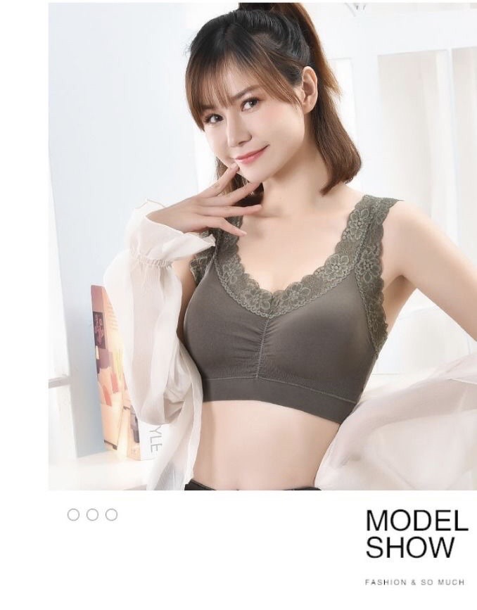 Top Bra For Female Students Korean Version No Underwire Push-Up Bra Sexy Lace Anti-Sag Wrap Chest Seamless Specification drawing