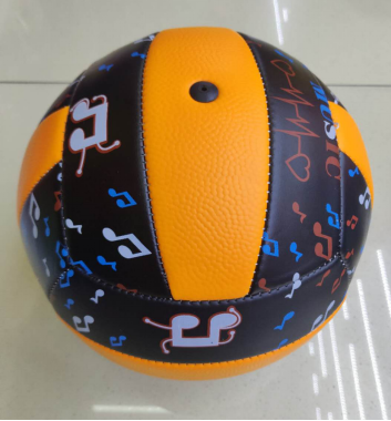 280g PVC material music style 3-color series volleyball details Picture
