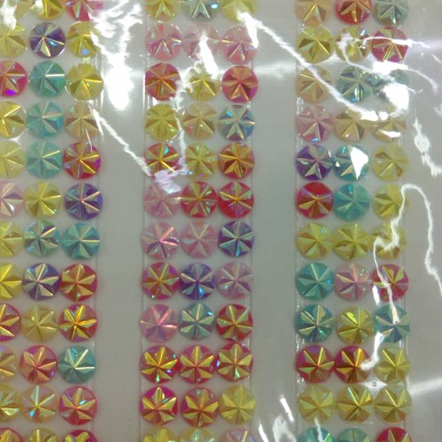 厂家直销白色儿童钻贴贴纸玩具批发产品图