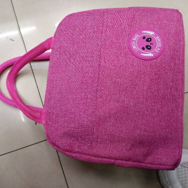 手提双拉带阳离子便当保温包产品图