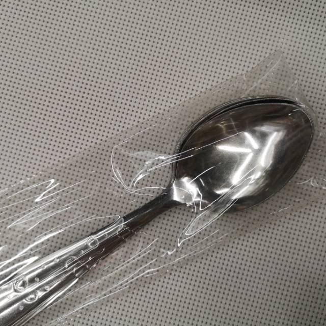 Factory direct sales of new stainless steel soup spoons, spoons and household spoons in 12-piece sets details Picture