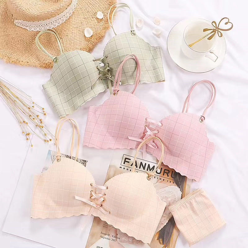 One-piece non-trace bra Gathering bra for girls Bra 3319