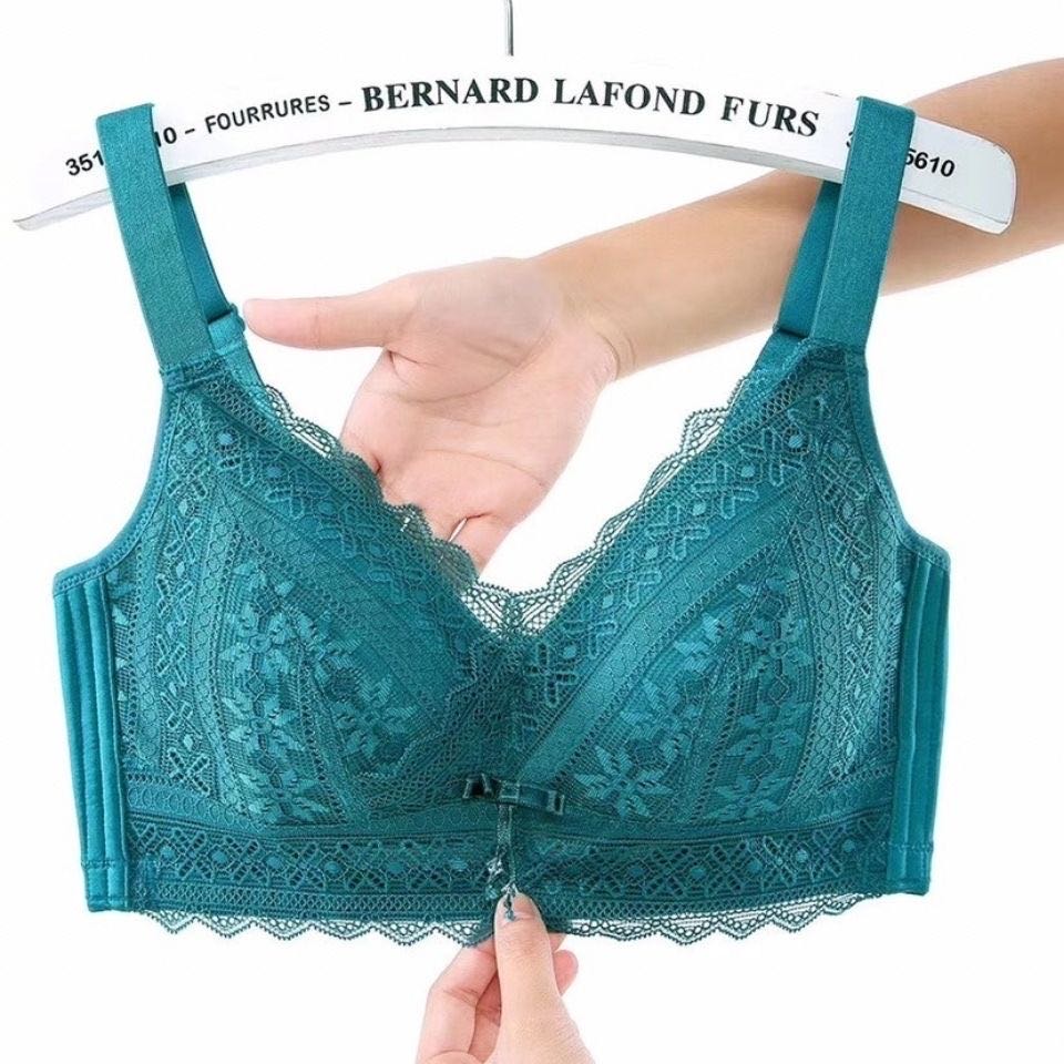 美容院聚拢调整型内衣 大胸显小薄款  收副乳防下垂文胸产品图