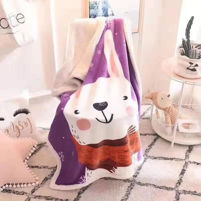 Lamb Wool Nap Blanket For Children Specification drawing