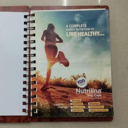 Wooden Hollowing High-Grade Notebook Office Supplies Stationery Supplies Writing Books Wholesale details Picture