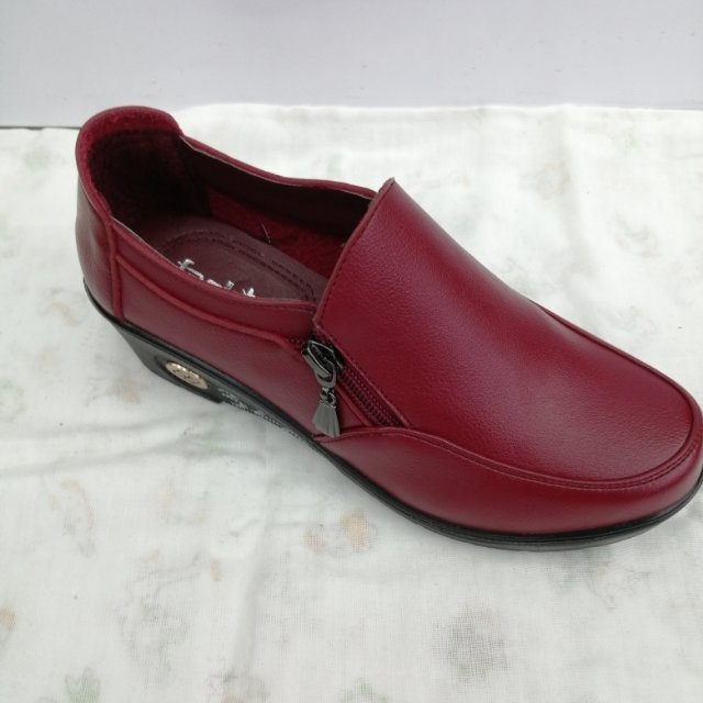 Fashion casual flat heel women's shoes Spring and summer new Doudou comfortable boat shoes single shoe zipper thumbnail