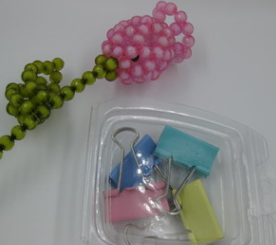 25MM color long-tail clip binding clip ticket clip binding file clip details Picture
