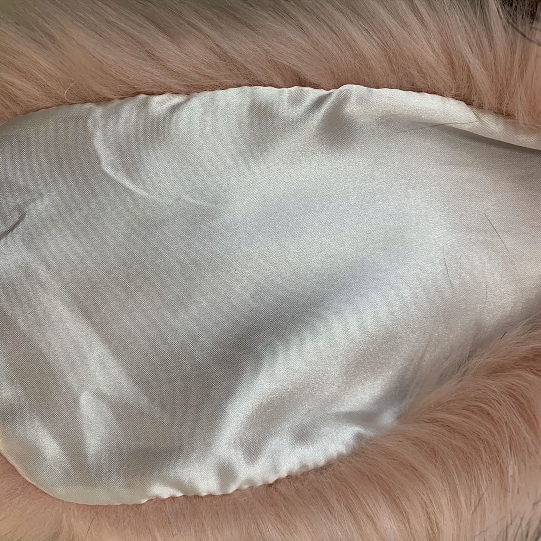 Pink Imitation Wool Scarf Thickened Warm Fashion All Manufacturers Direct Sales Specification drawing