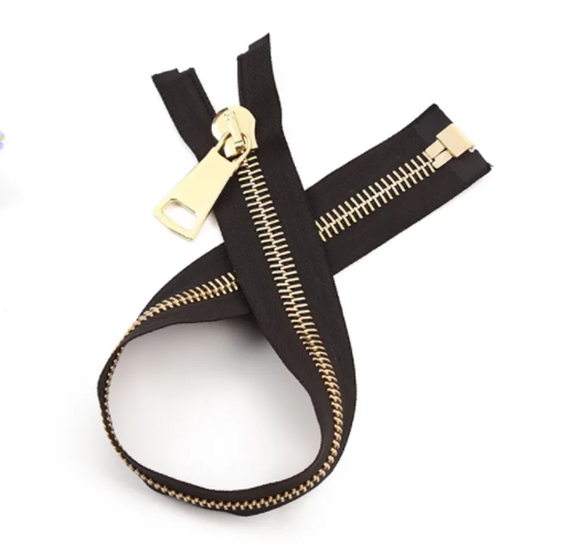Invisible Zipper Pull Head Drop Sheet Stock Complete Slip Zipper Wholesale