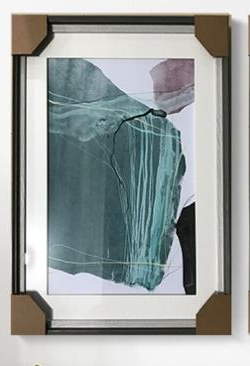 Yiwu City Fine Painting Decorative Painting 52X68cm Glass Cardstock Painting details Picture