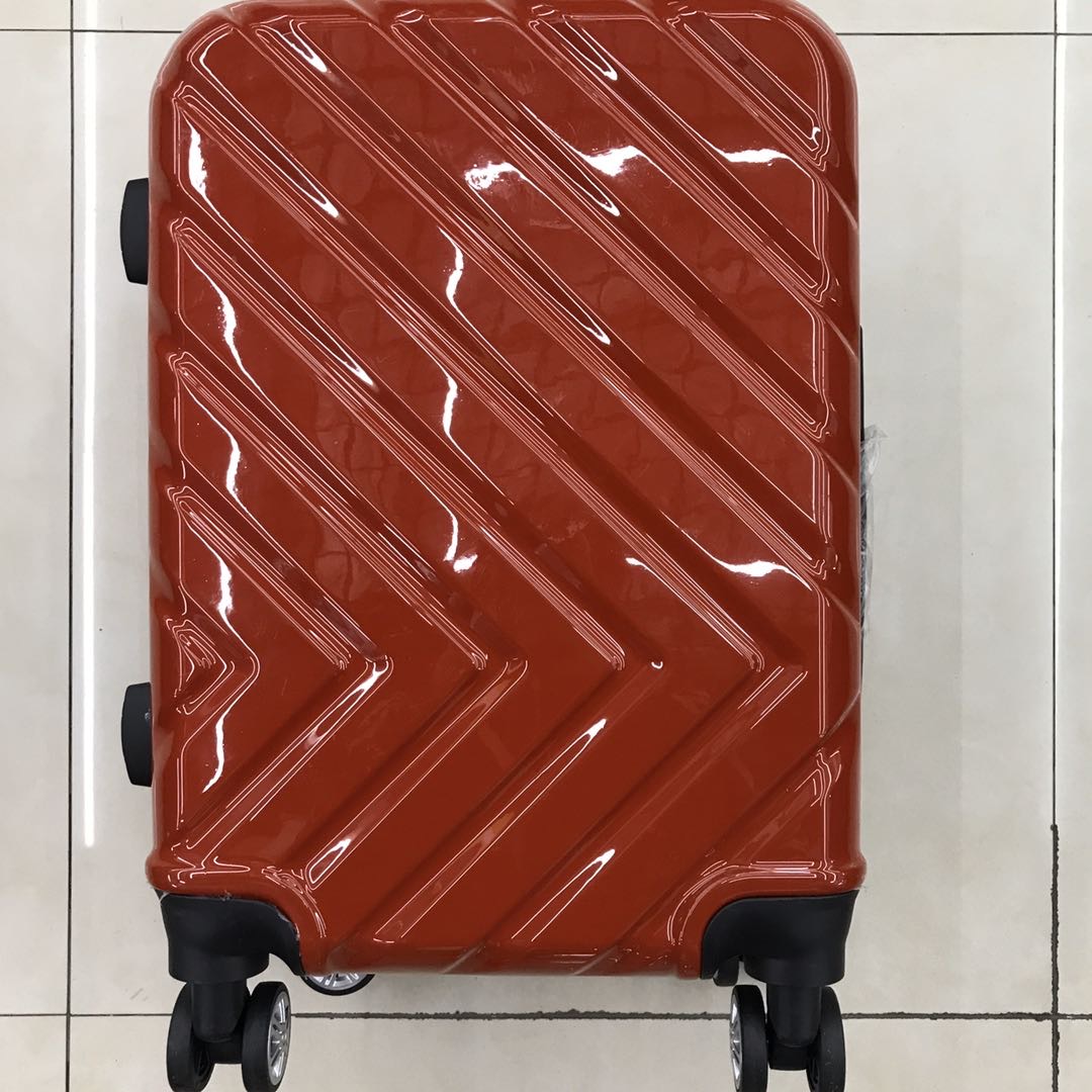 20寸红色女士旅行箱拉杆箱万向轮行李箱