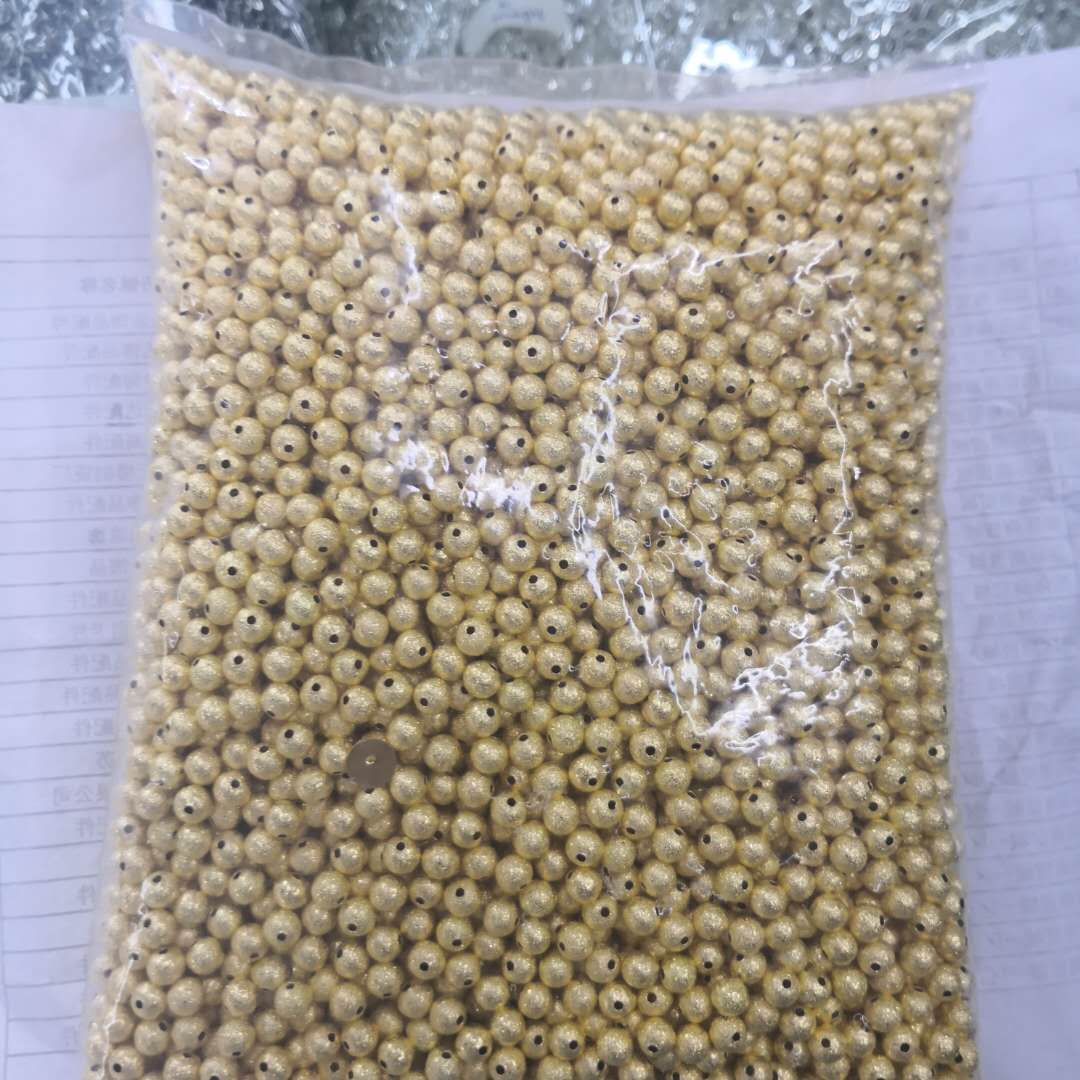 Alloy DIY handmade jewelry accessories, metal flower balls, hollowed-out balls, and metal beaded accessories are available in a complete range of specifications