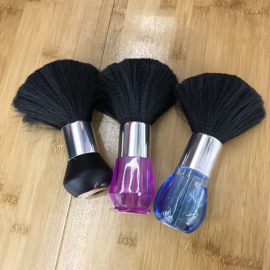 Hair sweeping brush with soft bristles Barbershop supplies professional haircutting brush with sweeping brush with soft bristles hair salon