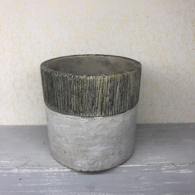 简约水泥绿植花盆庭院摆件冷淡风 可支持定做