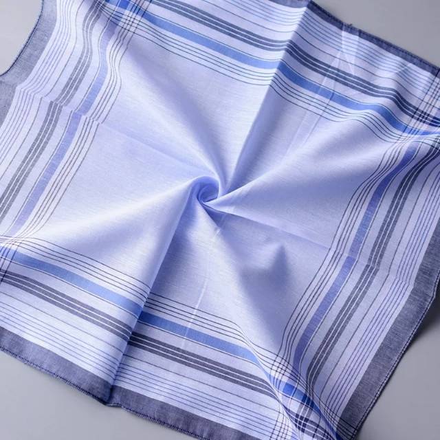 Men's handkerchief old man's handkerchief nostalgic cotton men's handkerchief lady sweat retro handkerchief