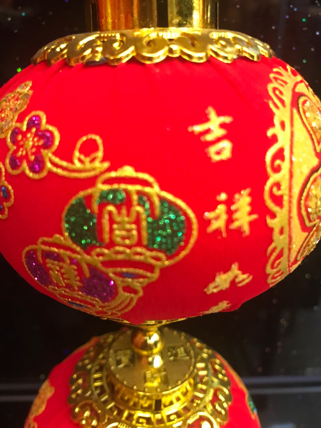 Five-head printed festive and festive home lantern strings Specification image