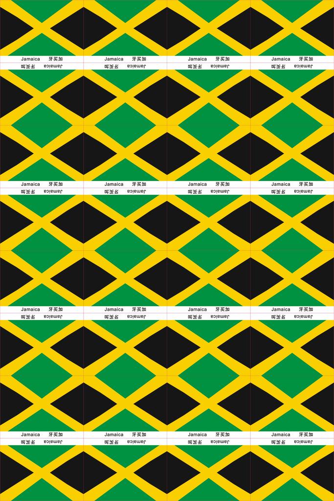 陈氏旗业-世界杯贴纸巴西贴纸32强贴纸脸上贴纸细节图