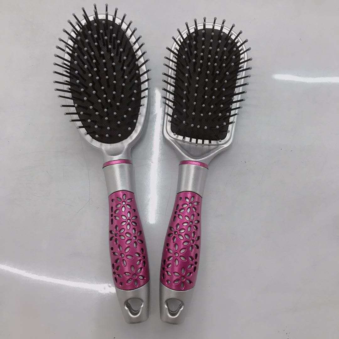 Air bag comb B-T plastic massage antistatic plastic printed lovely air bag comb thumbnail