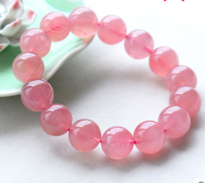Pink crystal bracelet for women to attract love and marriage. Horse pink crystal bracelet as a New Year gift for best friends and girlfriends