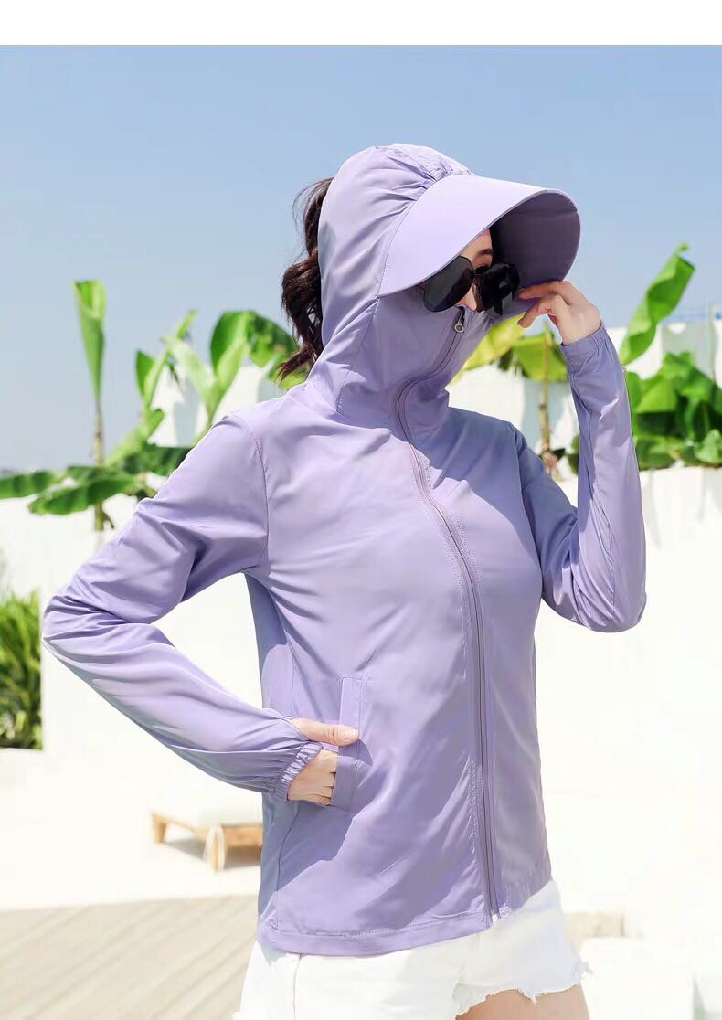 In summer, long ice cream can be used to protect against ultraviolet rays in women's hats